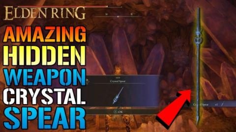 Elden Ring: Amazing Hidden WEAPON! Crystal Spear Is GOOD!...