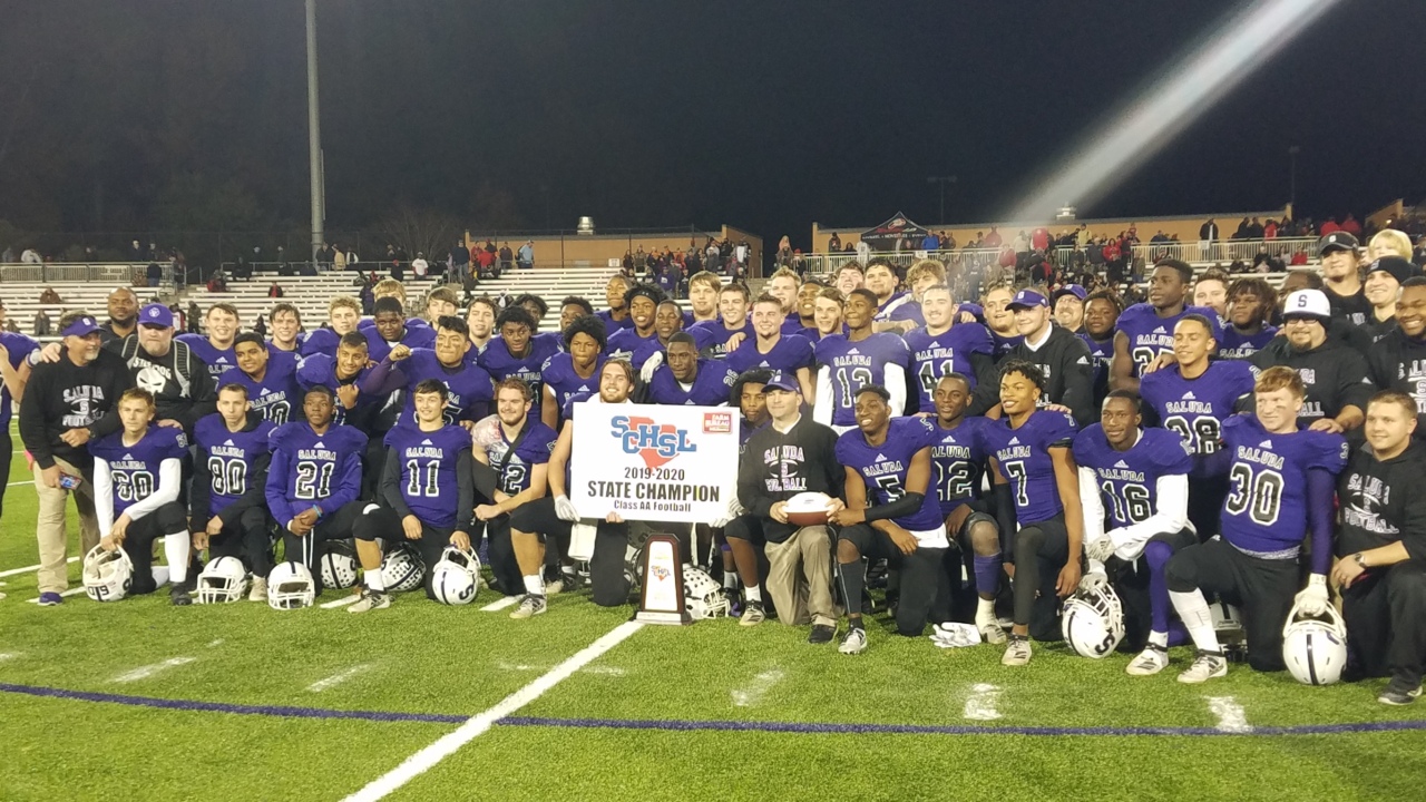 Saluda football celebrates first state title since 1963 The State