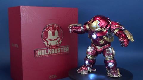 Beast Kingdom Egg Attack Action Hulkbuster Iron Man Figur...