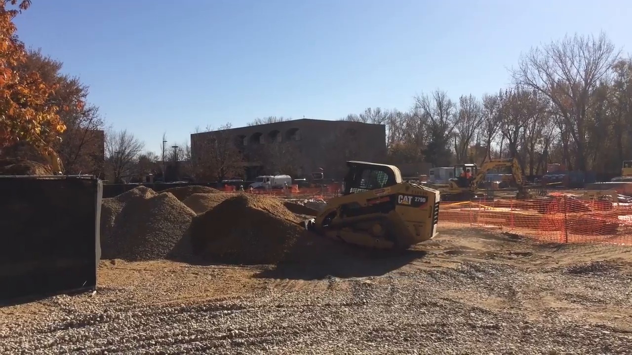 Park Place Apartments going up along river near Boise State Idaho