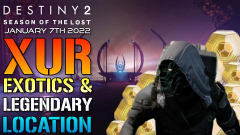 Destiny 2: XUR EXOTICS & LOCATION! Where Is XUR Today? (J...