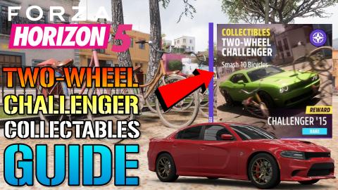 Forza Horizon 5: Two Wheel Challenger Collectables! Smash...