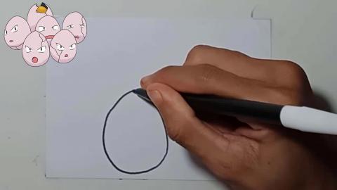 Draw pokemon exeggucute shorts