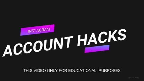 instagram  account hacking , account hunter