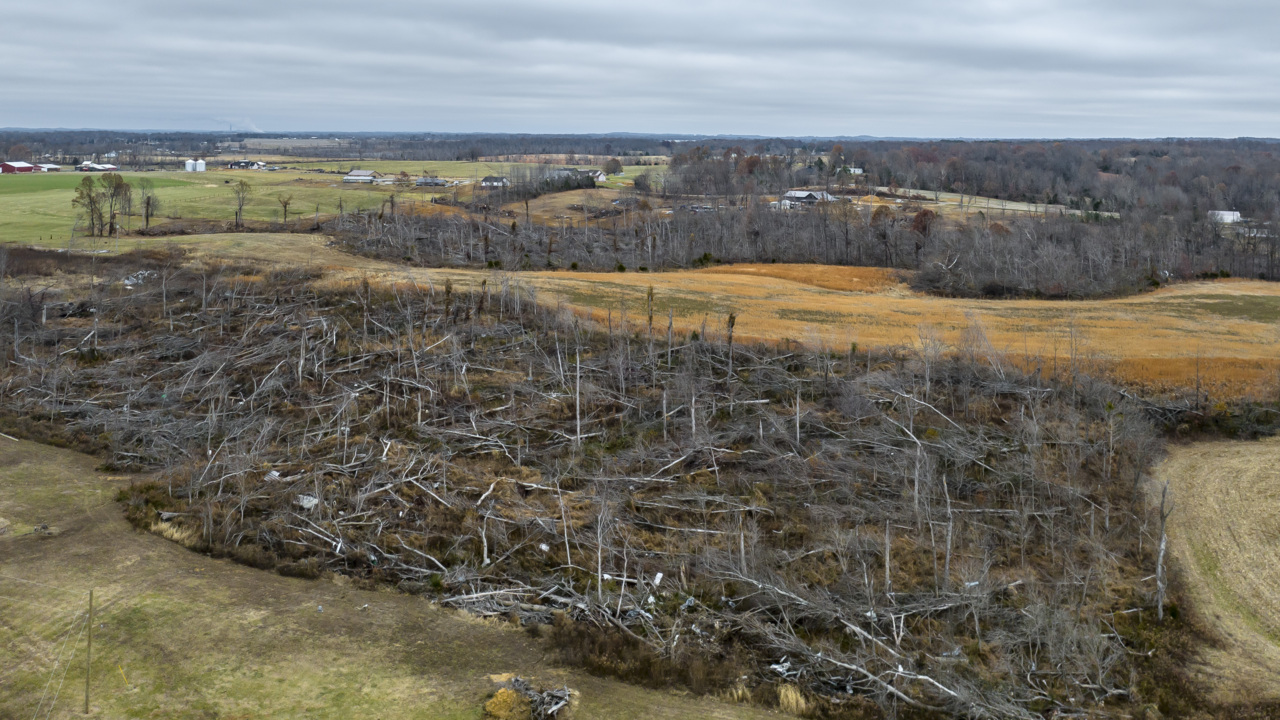 A year after tornado, path is still visible in Bremen Lexington