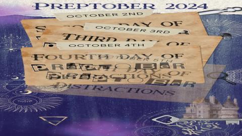 First Week of Preptober