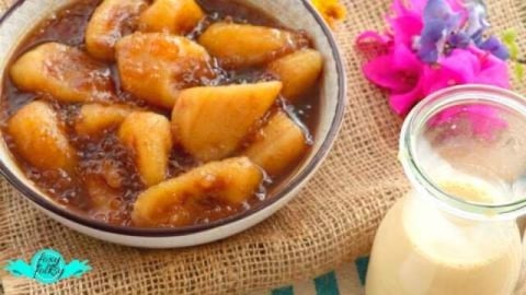 PLANTAIN BANANAS IN SYRUP (MINATAMIS NA SAGING)