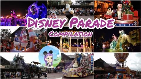 Missing Disney World - FUN Disney Parade Compilation Mont...