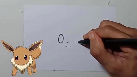 Draw pokemon eevee shorts