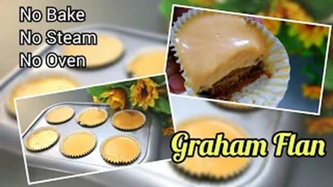 TBPH157 _ GRAHAM FLAN CUPCAKES _ No Bake, No Steam, No Ov...