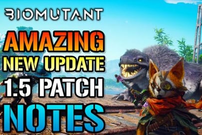 Biomutant: Amazing NEW Update 1.5 Patch Notes! NEW LOOT, ...