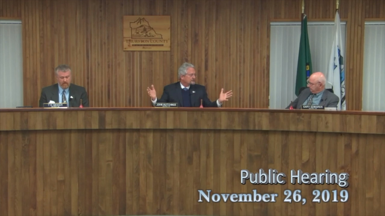 Thurston commissioners clash over split property tax vote News