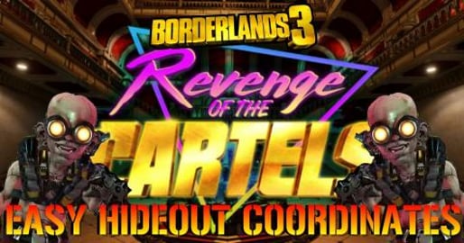 Borderlands 3: EASY HIDEOUT COORDINATES! (Revenge Of The ...