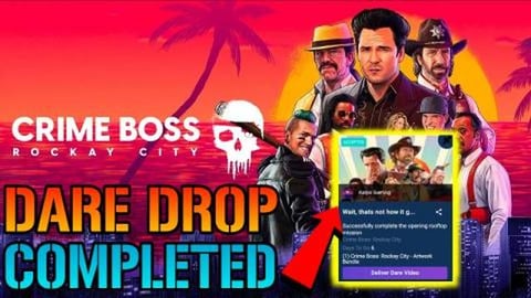 Crime Boss: Rockay City "Roof Top Mission" Dare Drop Comp...