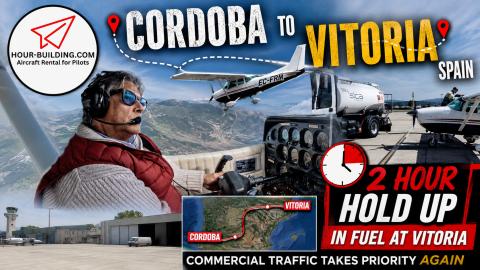 Flying From Córdoba to Vitoria: Delayed 2 Hours for Fue...