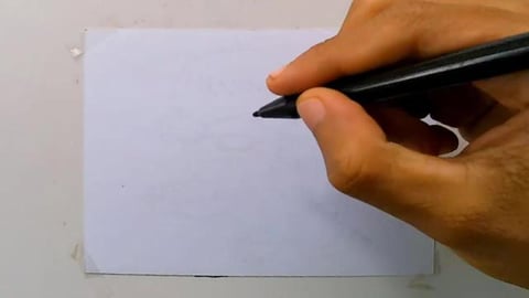 Drawing chibi zombie baby graffiti