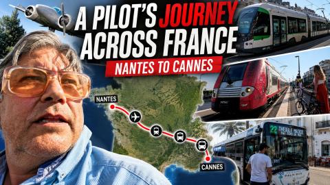 A pilots journey across France