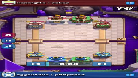Clash Royale: 27/9 gameplay (mother witch)