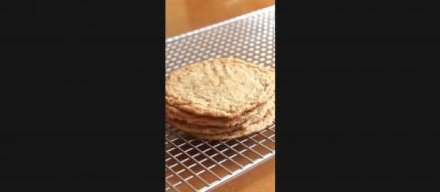 3 ingredient Peanut Butter Cookies Recipe Tutorial