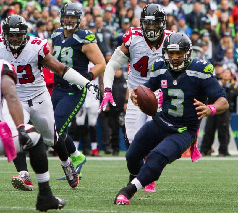 Falcons survive late Seahawks rally, advance with 30-28 win