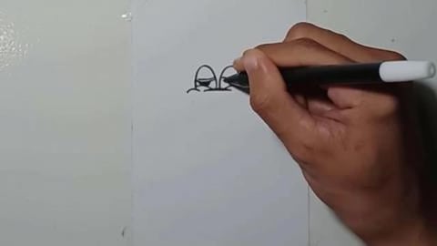 Draw Cartoon Grafiti MONEY CHEERFUL #Shorts