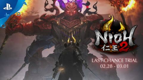 Nioh 2: Last Chance Trial Is Available To Play RIGHT NOW!...