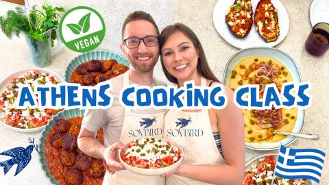 Vegan Cooking Class in Athens, Greece