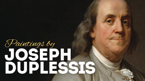 Joseph Duplessis: Iconic French Portraitist, Accompanied ...