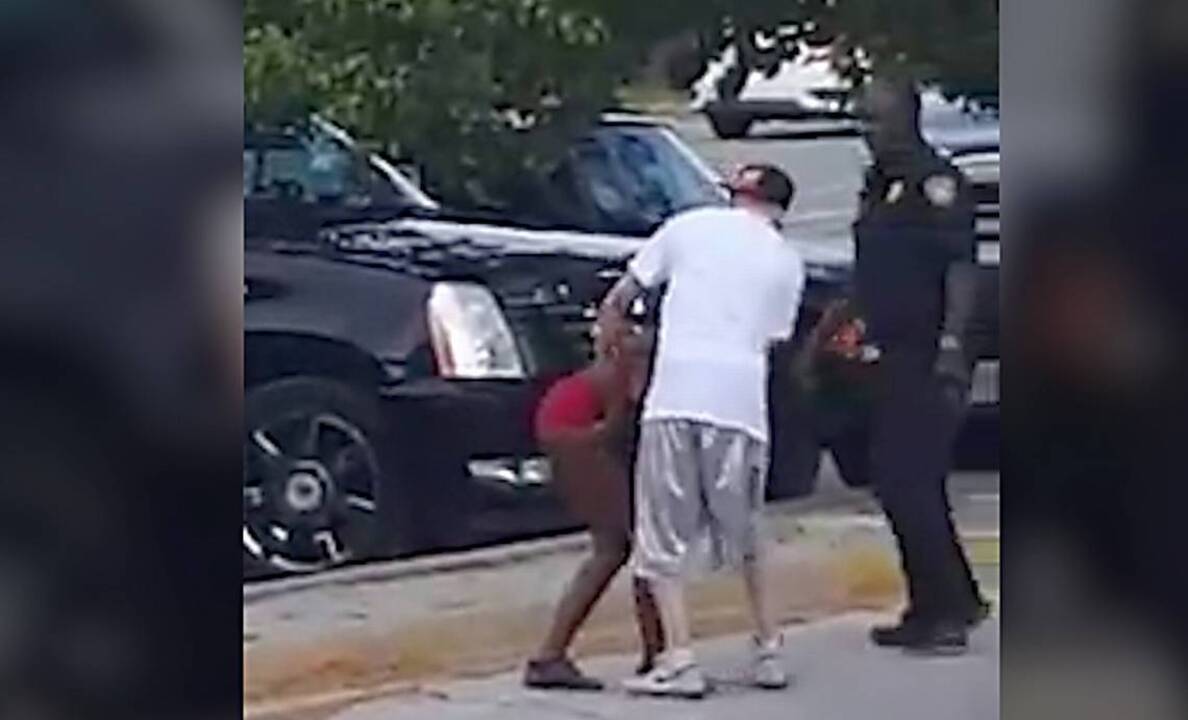 Witness captures woman being assaulted, clothes ripped off in public ...