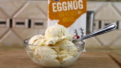 Egg Nog Ice Cream _ Ice Cream Recipes