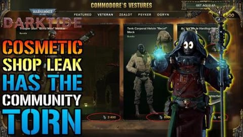 Warhammer 40k Darktide: NEW Cosmetic Shop Leak! Has The C...