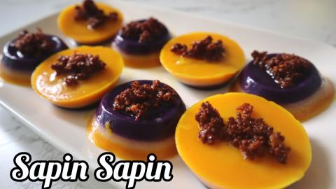 Easy Sapin Sapin | How to make Sapin Sapin | Taste Buds P...
