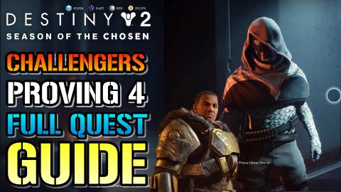 Destiny 2: Challenger's Proving 4 | Full Quest Guide (Sea...