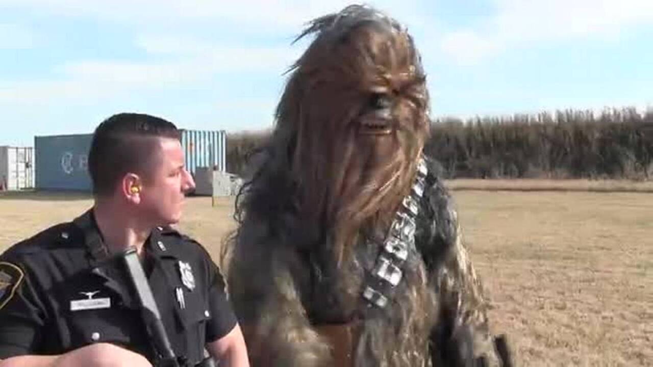 Chewbacca hits the mean streets of Fort Worth Fort Worth StarTelegram