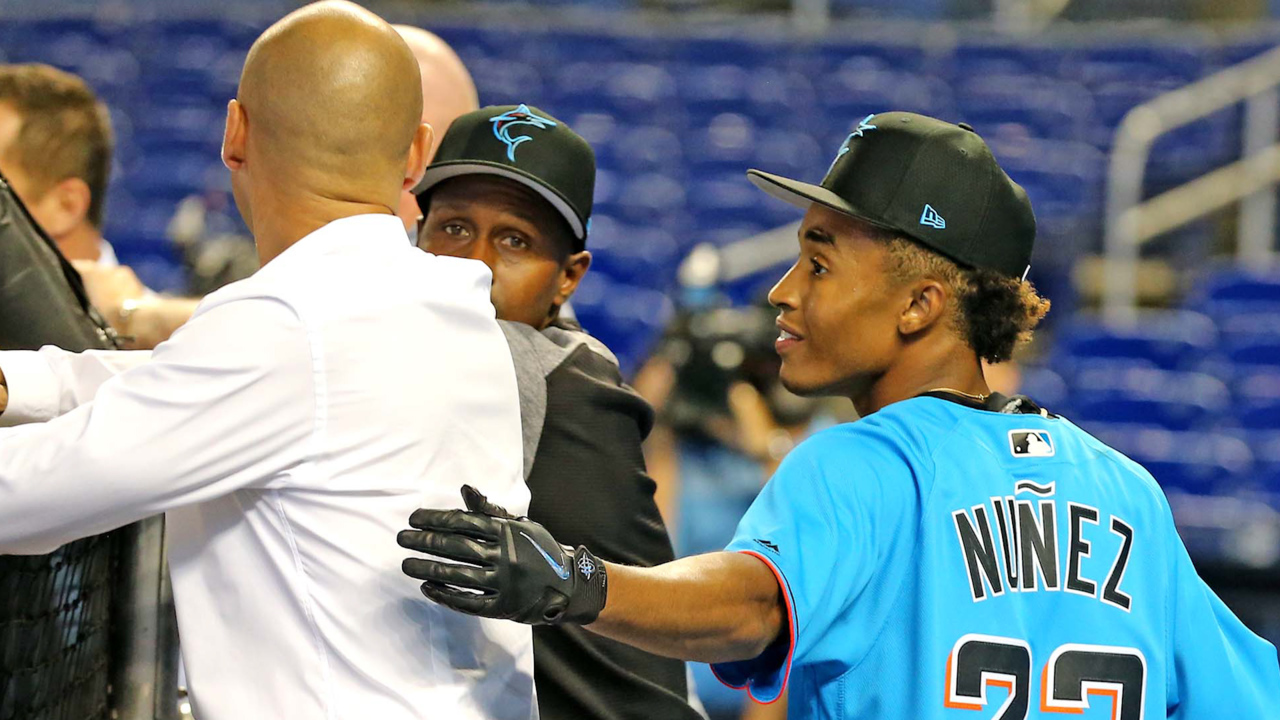 Miami Marlins: Nasim Nunez learning to balance baseball, life