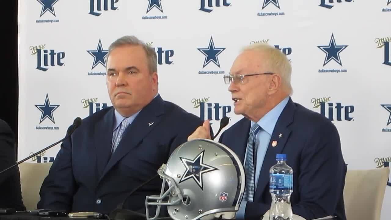 Proven team builder and winner': Jones introduces McCarthy as new Dallas  Cowboys head coach