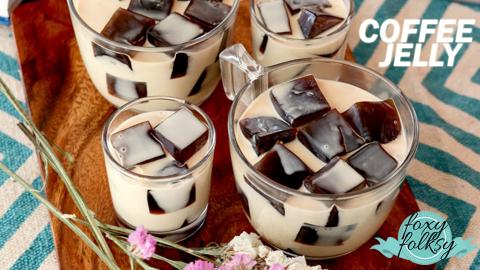 HOW TO MAKE COFFEE JELLY DESSERT