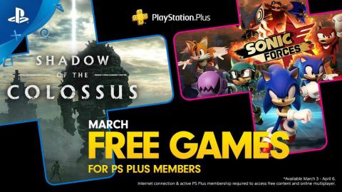PlayStation Plus: FREE Games March 2020