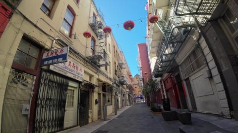 Chinatown To Union Square- San Francisco, California. Par...