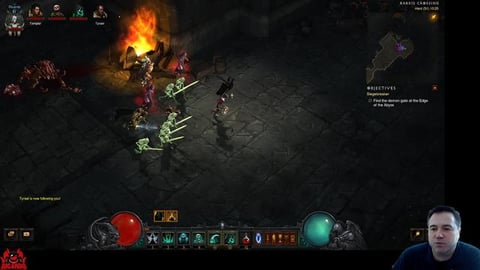 Diablo 3 Resurrected Playthrough Necromancer // Act 3 Par...