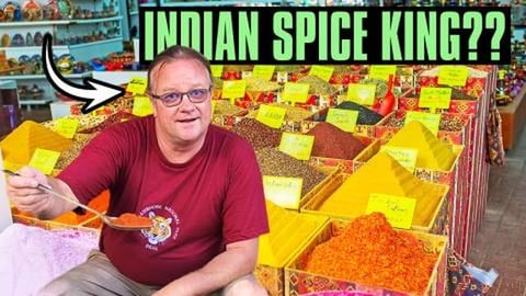 Exploring the Lively Mandi Market in Udaipur India!
