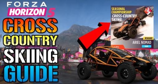 Forza Horizon 5: Cross Country Skiing Guide! How To Get T...