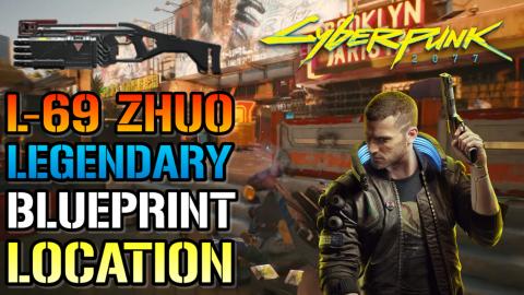 Cyberpunk 2077: L- 69 ZHOU Legendary Shotgun Blueprint | ...