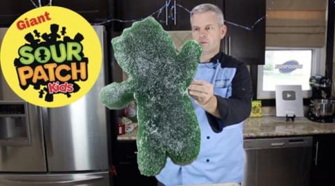 Giant Sour Patch Kid _ DIY Sour Patch Kids