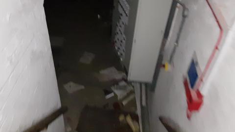 BASEMENT IN ABANDONED SCHOOL...