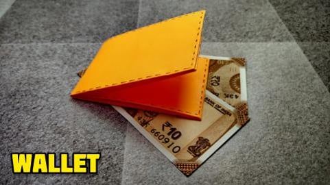 Wallet | Purse | Origami tutorial | Paper craft