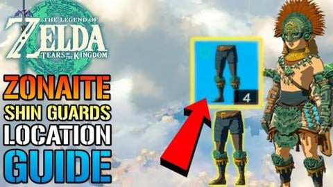 Zelda: Tears Of The Kingdom "Zonaite Shin Guards" How To ...