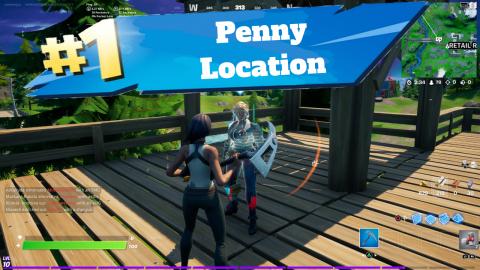 Penny Location Fortnite