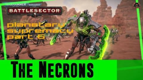 The Necrons Warhammer 40000 Battlesector // Planetary Sup...