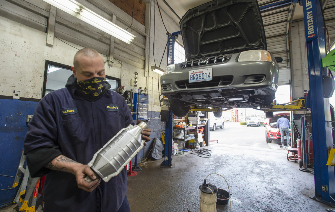 WA bill would make illegal catalytic converter sales a felony